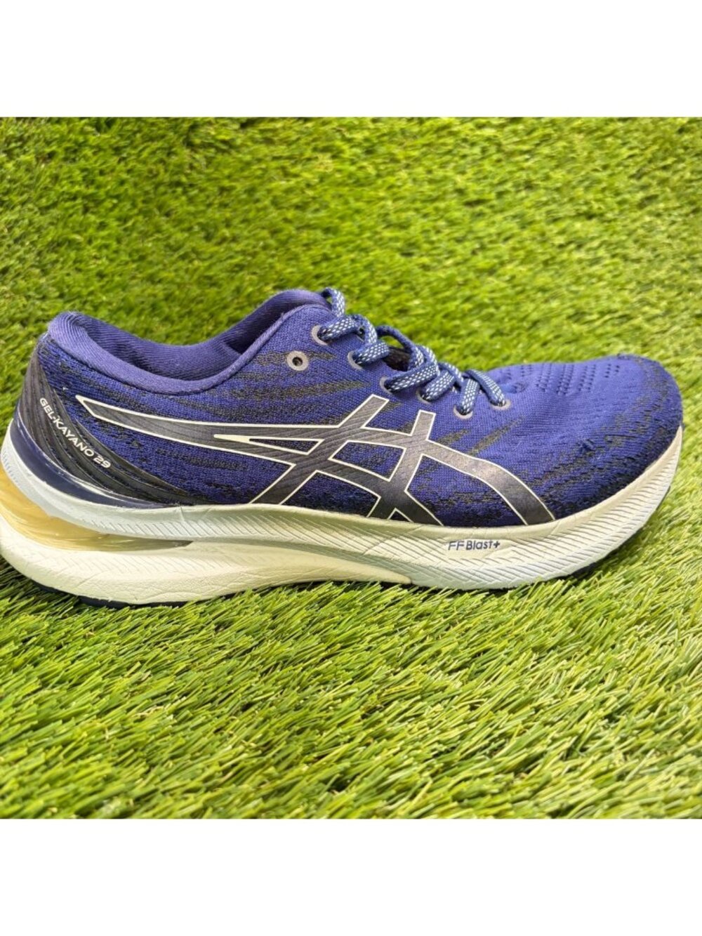 Asics Gel-Kayano 29 Womens Size 9 Blue White Athletic Running Shoes Sneakers